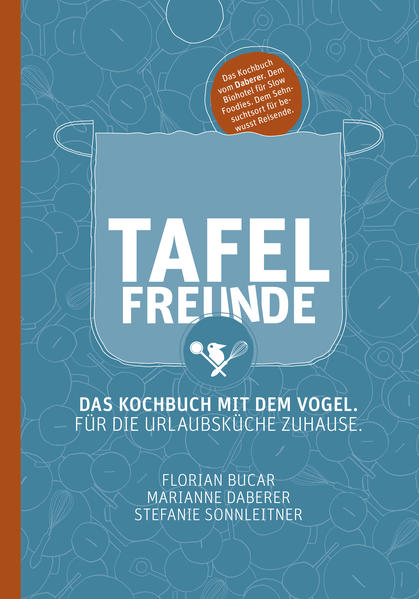 Eine kulinarische Küchenreise. Frech, inspirativ, voller spannender Rezepte. Und etwas anders entstanden. Dieses Kochbuch nimmt einen auf herrlich unkonventionelle Weise mit in eine vielfältige, junge und pflanzenreiche Alltagsküche. Inspiriert werden die Rezepte von der Urlaubsküche beim Daberer. Dem Biohotel mit dem Vogel. Dem Ort, der sich seit über vier Jahrzehnten mit dem Thema Lebensmittel, Herkunft und verwurzelte Küche mit Weitblick beschäftigt. Über 100 Rezepte, die Mehrzahl davon vegan und vegetarisch, werden bereichert um praktikable Küchenhacks, -tipps und wissenswerte Hintergrundinformationen. Entstanden ist all das im Homeoffice, im geschlossenen hotel, im Lockdown. Ausgestattet mit Kochtopf, Notizblock und Handy haben sich die drei Autoren zusammengetan, um das Beste aus der herausfordernden Situation zu machen. Davon haben wir jetzt alle etwas. Wie schön.