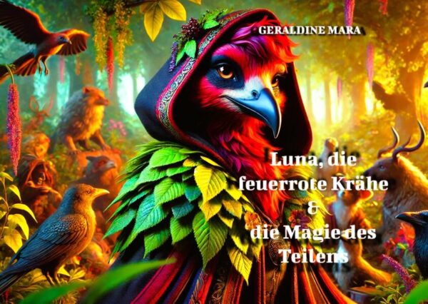 Luna, die feuerrote Krähe & die Magie des Teilens ist weit mehr als eine einfache Geschichte - es ist eine tiefgründige Reise in eine Welt voller Solidarität, Gerechtigkeit und Gemeinschaft. Geraldine Mara hat ein Kinderbuch geschaffen, das sowohl junge Leserinnen und Leser als auch Erwachsene berührt und inspiriert. Die zentrale Botschaft: Die Kraft des Teilens kann unsere Welt verändern. Luna, die mutige Krähe mit ihrem feuerroten Gefieder, bringt die Tiere des Zauberwaldes zusammen. Sie zeigt ihnen, wie das Teilen nicht nur materielle Bedürfnisse erfüllt, sondern auch die Gemeinschaft stärkt und eine gerechtere Welt erschaffen kann. Luna steht dabei für Mitgefühl, Mut und den Glauben an das Gute - Werte, die sie an ihre Freunde weitergibt. Gemeinsam erleben die Tiere, wie das Teilen Vorräte schafft, Freundschaften stärkt und niemand mehr allein bleibt. In ihrem Wald findet jeder einen Platz und trägt etwas zur Gemeinschaft bei. Doch das Buch geht über die ideale Darstellung hinaus und beleuchtet auch die Herausforderungen, die es in der Geschichte gab, wenn soziale Gerechtigkeit nicht wie geplant funktionierte. Geraldine Mara reflektiert kindgerecht über die Schwierigkeiten bei der Umsetzung solcher Ideale und zeigt, dass man aus der Vergangenheit lernen kann. „Luna, die feuerrote Krähe & die Magie des Teilens“ ist eine Botschaft für Kinder und Erwachsene gleichermaßen. Es erinnert uns daran, dass eine gerechtere, freundliche Welt möglich ist, wenn wir Solidarität und Gemeinschaft leben. Die Tiere des Zauberwaldes zeigen uns, dass wahre Stärke darin liegt, füreinander da zu sein und zu teilen. Mit ihrer klaren und fantasievollen Erzählweise verbindet Geraldine Mara kindliche Magie mit tiefen sozialen und politischen Überlegungen. Sie zeigt, dass selbst große Themen wie Gerechtigkeit und Solidarität verständlich und zugänglich gemacht werden können. Kinder lernen durch die Geschichte die Kraft kleiner Gesten, und Erwachsene werden inspiriert, diese Werte in die Realität zu tragen. Tauche ein in Lunas Welt und erlebe die Magie des Teilens - ein Buch zum Vorlesen und Nachdenken, für Jung und Alt.