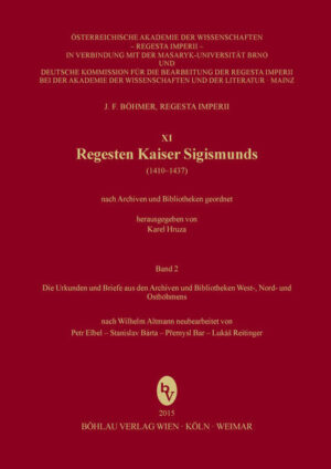 Regesten Kaiser Sigismunds (1410-1437) | Bundesamt für magische Wesen