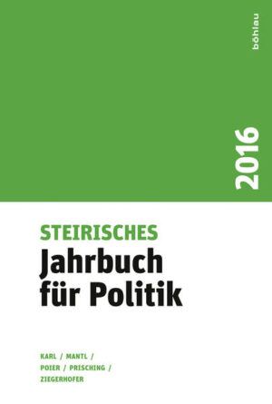 Steirisches Jahrbuch für Politik 2016 | Bundesamt für magische Wesen