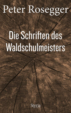 Peter Roseggers Klassiker erstmals in verlässlicher Textfassung. Mit Materialien zum biografischen, werkgeschichtlichen und politischen Kontext. Ein steirischer Robinson Der Waldschulmeister Andreas Erdmann ist ein Robinson der steirischen Alpenwildnis: In völliger Abkehr von der Welt zieht er sich in das entlegene Dorf Winkelsteg zurück und wirkt hier als Lehrer und Erzieher. Er errichtet eine Schule, eine Kirche und ein Armenhaus und schafft so für sich und seine kleine Gemeinde eine neue Heimat. Mit dem Waldschulmeister, gestaltet nach dem Vorbild seines ehemaligen Lehrers Michael Patterer, schuf Peter Rosegger eine einprägsame Figur, die nicht im Literarischen verblieb, sondern ein kraftvolles Eigenleben entwickelte.