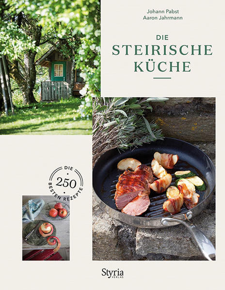 Die Spezialitäten der steirischen Küche sind jedem Feinschmecker ein Begriff. Feinste Edel- und Leitprodukte wie Kürbiskernöl, Käferbohnen, Steirerkas, Steirerkren, Sulmtaler Lämmer, Vulcanoschinken oder Styria-Beef sind zu Fixpunkten der kulinarischen Landkarte Österreichs geworden. Die Steiermark präsentiert sich als großartiger Feinkostladen und wahres Schlaraffenland für Genießer. Mit viel Liebe und Gespür für Traditionen zeigen Johann Pabst und Aaron Jahrmann, wie man heute „typisch steirisch“ kocht und dabei auf zeitgemäße Kochtechniken und Essgewohnheiten nicht verzichten muss. In 250 Rezepten reihen sich Köstlichkeit an Köstlichkeit und alles Wissenswerte über steirische Grundprodukte gibt es mit dazu. Hochgenuss für den Gaumen und das Auge sind garantiert!