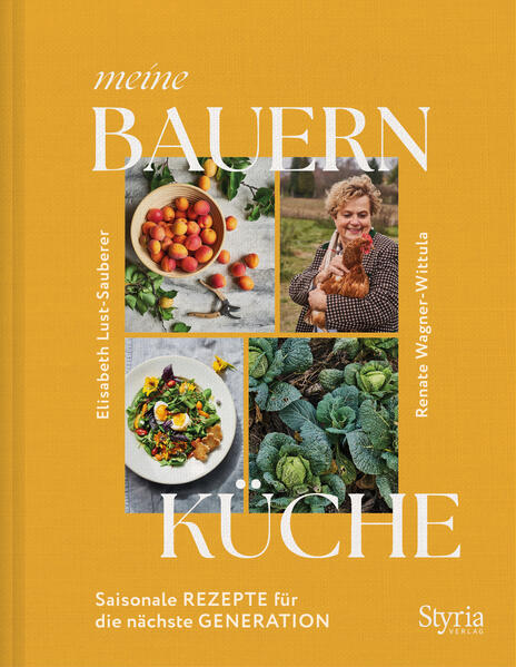 Elisabeth Lust-Sauberer kocht: mit viel Elan, Freude an dem, was Garten und Markt hergeben, und einem untrüglichen Gespür für guten Geschmack. Und sie kocht für alle: mal mit, mal ohne Fleisch, ruhig auch mit weniger Zucker, immer mit frischen Lebensmitteln und so, dass die Rezepte auch zu unserem modernen Arbeitsalltag passen. Schließlich muss es auch im arbeitsreichen Bauernjahr mal schnell gehen und aufs Feld will auch etwas mitgenommen werden - wie ins Büro oder in die Schule. Elisabeth Lust-Sauberers Rezepte folgen der bäuerlichen Tradition und werden klug modernisiert, wo es Sinn ergibt. Obendrein gibt es Geschichten zu Bräuchen und Tipps, damit alles leicht von der Hand geht und der Geschmack zum Erlebnis wird.