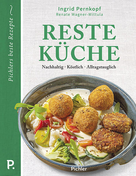 Vorhandene Lebensmittel abwechslungsreich verarbeiten, das Wegwerfen von Resten vermeiden, Umwelt und Geldbörserl schonen und im Alltag Speisen für Familie oder Single-Haushalt frisch und abwechslungsreich zubereiten: Das gelingt mit unserer Neuausgabe der beliebten »Resteküche« garantiert. Denn das Thema Nachhaltigkeit ist zwar in aller Munde, aber keine neue Erfindung! Die beliebte Kochbuchautorin Ingrid Pernkopf hatte schon von ihrer Oma, einer einfachen Bäuerin und guten Köchin, den Wert der Lebensmittel vermittelt bekommen. Ihr reicher Rezepteschatz bietet so Ideen und vielfältige, bewährte Praxistipps für nachhaltigen und günstigen Genuss. Die Themen ›› Vorhang auf für die „Überbleibsel“ ›› Ein Blick in die Brotdose ›› Eine Beilage bleibt immer ›› Köstlichkeiten aus Früchten ›› Was mache ich aus …?