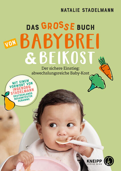 Sicher in die Beikost starten! Mit Unterstützung der Expertin Natalie Stadelmann ist der Weg für Eltern und Baby ein Kinderspiel. Statt starrer Pläne lernen Eltern und Kinder ein aufmerksames, achtsames, bedürfnisorientiertes Fütterungs- und Ernährungsverhalten kennen. Dieses umfassende Buch beruht auf wissenschaftlichen Erkenntnissen und auf der jahrelangen Erfahrung der Autorin - mit ihren eigenen Kindern und durch den Austausch mit anderen Expert:innen in Seminaren und Workshops. Es liefert verlässliche Antworten auf alle Fragen junger Eltern. Mit Beikostplan und ernährungsphysiologisch ausgewogenen Breirezepten durch Babys erstes Jahr.