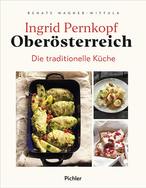 Ingrid Pernkopfs oberösterreichisches Vermächtnis Herzhafte Innviertler Knödel, ein saftiges Bratl mit Stöcklkraut, fangfrische Reinanken aus dem Traunsee und als Abschluss eine Linzer Torte, dazu herber Most oder ein kühles Bier: In den vier Vierteln im „Land ob der Enns“ ist der Genuss zu Hause. Ingrid Pernkopfs Rezepteschatz vereint eine unerreichte Vielfalt an traditioneller Hausmannskost mit erprobten Alltagsgerichten, kombiniert abwechslungsreiche Festtagsküche mit zeitgemäßen Zubereitungsvarianten und hochwertigen regionalen Zutaten. Ein Standardwerk für jeden Tag und jede Küche!