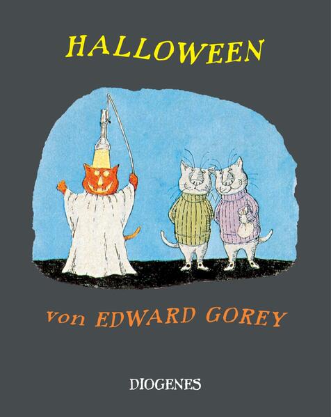 Zur gruseligen Jahreszeit ein hinterlistiges Bilderbuch von Edward Gorey, der uns in bisher unveröffentlichten Zeichnungen Halloween buchstabiert. Und dazu jagen uns seine Geister wohlige Schauer über den Rücken.