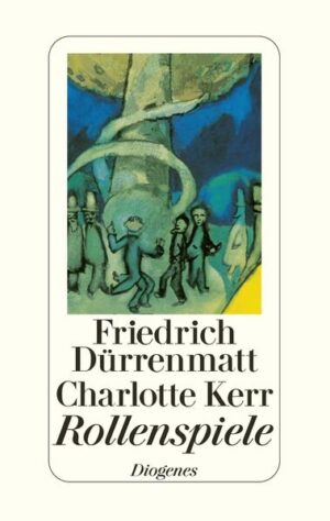 Vor einem imaginären Publikum schreibt ein imaginärer Georg Büchner seine imaginäre Komödie ›Achterloo‹ auf einer imaginären Bühne für imaginäre Komödianten, die ihren statt seinen Text spielen. Ein Theaterstück. Eine fiktive Inszenierung. Und mit breitem Filzstift Assoziationen des Autors zur Inszenierung. Entstanden aus Gesprächen und Diskussionen mit Charlotte Kerr über seine 1983 uraufgeführte Komödie ›Achterloo‹, in welchen die Gesprächspartnerin immer neue Fragen stellt, von ihr im ersten Teil protokolliert als eine Art Neuenburger Dramaturgie, als Dokument, was während des Schreibens seines Stückes gedacht, geplant, erinnert und verworfen wird, entwirft im zweiten Teil Dürrenmatt die Regie seiner Neufassung unter dem Titel ›Achterloo III. Ein Rollenspiel‹ als klassisches Welttheater der heutigen Zeit.