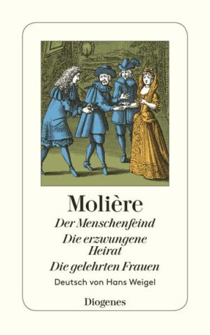 Alceste, erbitterter, selbstquälerischer Ankläger einer Gesellschaft, die sich einer perfekten Heuchelei in allen menschlichen Beziehungen verschrieben hat, muß wegen seiner Bemühungen, ehrlich zu sein, viele Rückschläge erleiden. Da er das schlechte Sonett des Verseschmieds Oronte nicht lobt, macht er sich diesen zum Feind. Und auch die geliebte Célimène zeigt sich von Alcestes Aufrichtigkeit nicht immer begeistert. In der erzwungenen Heirat wird nicht die junge Frau, sondern der alte Mann zur Heirat gezwungen. Und nebenbei liefert Molière eine glänzende Karikatur phrasenschwingender Philosophen. In den gelehrten Frauen stehen sich zwei Parteien gegenüber: Eben jene gelehrten Frauen, blaustrümpfige Schöngeister, und deren Verehrer - und die Vertreter des gesunden Menschenverstands.