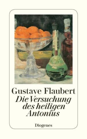 Der Weg des heiligen Antonius zu völliger Askese und Einsamkeit, seine Versuchung durch Luxus, Sinnlichkeit und Macht — ein Thema, das Flaubert sein Leben lang beschäftigte. Zwischen den ersten Entwürfen, die der 13-jährige Flaubert niederschrieb, und der endgültigen Fassung liegen beinahe vierzig Jahre. Flauberts wahrscheinlich geheimnisvollstes Werk.