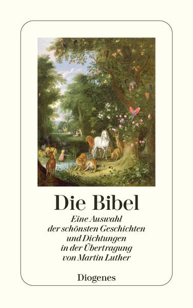 Die Bibel als Literatur-eine Auswahl der schönsten Geschichten und Dichtungen in der klassischen Übertragung von Martin Luther. Ein Vademecum, das die Bibel, das Fundament des christlichen Glaubens, als das zeigt, was sie auch ist: ein spannendes Buch mit unsterblichen Geschichten und Gestalten.