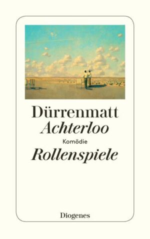 ›Achterloo‹, 1983 uraufgeführt, vom Publikum begeistert, von der Kritik eher kühl aufgenommen, ließ Dürrenmatt bis zuletzt nicht mehr los: Gemeinsam mit Charlotte Kerr dokumentierte er in dem Band ›Rollenspiele‹ die vielen Stufen der Um- und Überarbeitungen. 1988 folgte Dürrenmatts Inszenierung des noch radikaler gefaßten Stoffs, ›Achterloo IV‹, der hier vorliegenden Fassung letzter Hand.