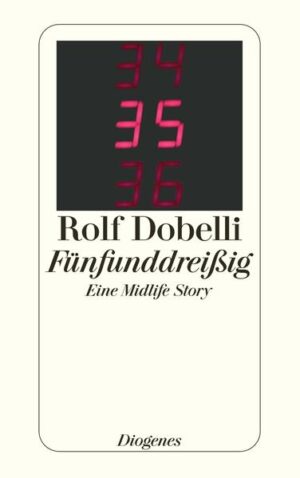 In der Firma ist man in Feierlaune. Gehrer, brillanter Marketingchef, wird mit seinem Harvard-Diplom zurückerwartet - und das an seinem 35. Geburtstag. Gehrer aber sitzt im Regen auf einer Bank am See. Er zieht Bilanz. ›Fünfunddreißig‹ enthüllt scharfsinnig und poetisch zugleich ein zeitgenössisches Lebensgefühl und entwirft »eine kleine Philosophie des Durchbrennens«.