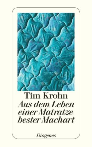 Die Hauptfigur in diesem Buch ist - eine Matratze. Von 1935 bis 1992 kreuzen viele abenteuerliche Schicksale ihren Weg. Sie fungiert als Liebesnest, Spielzeug, Bettstatt oder Retterin in der Not und verändert das Leben der Menschen, die auf ihr liegen. In acht federleichten Miniaturen blickt Tim Krohn auf das stürmische 20. Jahrhundert - aus der Horizontalen. Ein literarisches Kleinod, von der Presse hochgelobt.