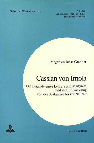 Ausgangspunkt der vorliegenden Monographie ist ein Hymnus des spätantiken Dichters Prudentius auf den Lehrer Cassian, der-als christlicher Märtyrer-von seinen eigenen Schülern mit Griffeln getötet wird. Aufgrund eines reichhaltigen, z.T. unveröffentlichten Quellenmaterials werden die historischen und literarischen Hintergründe der Cassianslegende, ihre signifikanten, den Zeitgeist widerspiegelnden Wandlungen im Mittelalter und ihr vielschichtiges Weiterleben in der Neuzeit untersucht, wobei kulturhistorische, literaturgeschichtliche und hagiographische Fragestellungen ineinander übergreifen. Interessante Einblicke eröffnen sich u.a. in das antike Schulwesen sowie in die Wechselwirkung zwischen der Rolle eines Stadtpatrons im Mittelalter und der Neugestaltung seiner Legende. Im Anhang wird die bisher inedierte Cassianslegende des Jacobus de Voragine im Wortlaut wiedergegeben.