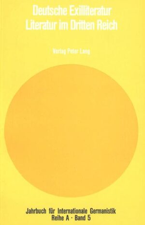 Die Diskussionen der letzten Jahre zum Thema 'Deutsche Exilliteratur' haben eindeutig gezeigt, dass die Exilliteratur nicht wie bisher isoliert betrachtet werden kann, sondern einerseits der deutschen Tradition verhaftet ist, andererseits das Gegenbild zur Literatur im Dritten Reich darstellt und überdies in Beziehung zur Literatur der Exilländer steht. Das Wissen um diese Verflechtungen prägt den Charakter der vorliegenden Publikation, die in drei Themenkreise aufgegliedert ist 'Vergleichende Betrachtungen zur innerund ausserdeutschen Literatur', 'Exilliteratur' und 'Literatur im Dritten Reich' und aufgrund des gewählten methodischen Ansatzes teilweise überraschende Ergebnisse zeitigt. Damit bietet sich erstmals die Chance, der Exilliteratur einen festen Platz innerhalb der deutschen Literaturgeschichte zu sichern, also zu verhindern, dass die Exilliteratur weiterhin 'im Exil bleibt'.