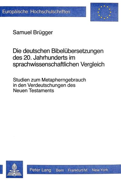 Durch die Reformatoren wurde die Bibel, extrem ausgedrückt, zum ersten Massenmedium, zum meistgelesenen Buch. Nicht weniger als 26 verschiedene deutsche Übersetzungen des Neuen Testaments aus dem 20. Jahrhundert werden in dieser Arbeit sprachwissenschaftlich untersucht, einander gegenübergestellt. Die Bibel als Offenbarungsbuch eines lebendigen Gottes ist auch heute noch aktuell. Die einzelnen Übersetzer haben nun aber recht verschiedene Wege gewählt, diese Aktualität einem in einer ganz anderen Zeit und Kultur lebenden Leser zu vermitteln.