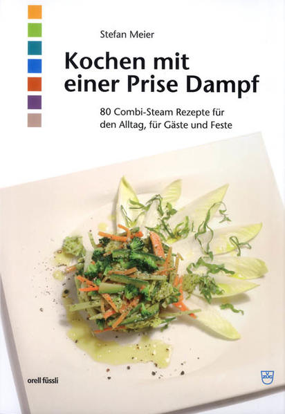 Leichter kochen mit Dampf - und das im doppelten Sinn: Dank moderner Steamer, die mit Riesenschritten Einzug in die Haushaltküche halten, lassen sich herrliche Gerichte problemlos hinzaubern. Und Kochen mit Dampf garantiert eine leichte Küche - kein Fisch, kein Fleisch muss angebraten werden. In der Küche seines hoch dotierten Restaurants 'Rathauskeller' in Zug arbeitet Topkoch Stefan Meier längst mit Dampf. Doch erst jetzt sind Steamer für den privaten Gebrauch kleiner, handlicher geworden. Mit seinen 80 Rezepten zeigt Stefan Meier, wie vielfältig ein Combi-Steam-Gerät einsetzbar ist. Die Rezepte sind in sieben Kapiteln zusammengefasst: Suppen, Vorspeisen, Fisch und Krustentiere, Fleisch, Desserts, Brot und Kuchen. Meiers Motto lautet: 'Mit dem Combi-Steam kann jeder wie ein Topkoch professionelle Vielfalt in seinen Haushalt bringen. Da will ich Brückenbauer sein.'