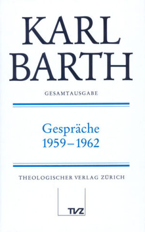 Schon 1931 bemerkte Dietrich Bonhoeffer über Barths freie Rede im Gespräch: 'Es ist da eine Offenheit und eine Bereitschaft für den Einwand, der auch auf die Sache zielen soll, und dabei eine derartige Konzentration und ein ungestümes Drängen auf die Sache, der zuliebe man stolz oder bescheiden, rechthaberisch oder völlig unsicher reden kann.' Besonders in seinem letzten Lebensjahrzehnt hat der Basler Theologe die Gattung des freien Gesprächs geschätzt und mit mannigfachen Gesprächspartnern praktiziert, sei es in Form von Diskussionen mit verschiedenen Gruppen, sei es in Gestalt von 'Fragebeantwortungen' und Interviews. Interessant sind die Gespräche mit Vertretern der Gemeinschaftsbewegung: mit Pietisten, Methodisten und Herrnhutern, die Diskussionen und Interviews in den USA. Eine spezielle Perle ist das Gespräch mit evangelischen Buchhändlern über 'Möglichkeiten der Kirche im totalen Staat' und über 'das Alter'. Karl Barth wird in diesen Gesprächen noch unmittelbarer und lebendiger präsent als in seinen Büchern. Herausgefordert durch Fragen und Gegenvoten, äußert er sich zu Fragen des Glaubens und des Christenlebens, zu theologischen Problemen, zu aktuellen Vorgängen in Kirche und Politik, zu seinem Lebensweg und Werk. Das alles mit Freude an der Sache und in einer so eingängigen Sprache, daß die Texte nicht nur theologischen Kennern neue Einblicke vermitteln, sondern auch sogenannte 'Laien' zum Mitgehen und Nachdenken beflügeln.