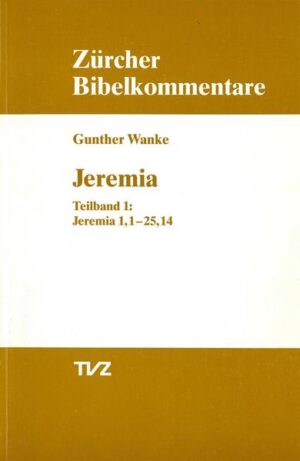 Hier wird der erste von zwei Bänden eines allgemeinverständlichen Kommentars zum Buch Jeremia vorgelegt. Er vermittelt einem breiten Leserkreis wissenschaftliche Einsichten in die Entstehung und die theologische Bedeutung dieser Prophetenschrift. Dabei geht es einerseits darum, dem Leser den 'historischen' Jeremia darzustellen. Ebenso viel Wert legt der Autor aber auf die Nachwirkung dieses grossen Propheten. So wird gezeigt, wie die Auseinandersetzung mit ihm noch Generationen später erfolgt ist, provoziert durch die Krise des Volkes Israel im Gefolge der Zerstörung von Staat und Tempel durch die Babylonier. Diese Nachwirkung hat sich in der Jeremiaüberlieferung niedergeschlagen und wird dementsprechend herausgearbeitet. So wird sichtbar, welche Bedeutung der Prophet für die Bewältigung der Glaubenskrise des exilischen und für die theologischen Auseinandersetzungen des nachexilischen Israel gewonnen hat.