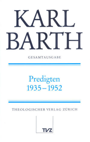 Karl Barth hob auch nach seinem Übertritt ins akademische Lehramt immer wieder hervor, die Wurzel seiner theologischen Einsichten liege in der Predigtaufgabe des Pfarrers und in der Verlegenheit, die ihm diese Aufgabe zunehmend bereitet habe. Gerade darum blieb er trotz immenser Verpflichtungen als Professor dieser ursprünglichen Aufgabe treu. Nach dem Antritt seiner Professur in Basel im Herbst 1935 war er regelmäßiger Gastprediger auf den Kanzeln seiner Freunde Eduard Thurneysen und Wilhelm Vischer im Basler Münster und in der Kirche St. Jakob, sowie gelegentlich an anderen Orten der Schweiz und bei außergemeindlichen Anlässen in Basel. Er predigte auch auf Auslandsreisen in Frankreich, England, Rumänien und Ungarn und während der beiden Gastsemester in Bonn 1946 und 1947 und in verschiedenen anderen vom Krieg verwüsteten deutschen Städten. Einzig in den Jahren 1948-1953 reduzierte er seine Predigttätigkeit auf ein Minimum, bevor er sie 1954, nunmehr fast ausschließlich in der Basler Strafanstalt, wieder aufnahm. Der vorliegende Band enhält sämtliche erhaltenen Predigten Barths aus der Basler Professorenzeit mit Ausnahme der bereits veröffentlichten (Gesamtausgabe Band 12: Predigten 1954-1967). Im Unterschied zu seiner Gewohnheit im Pfarramt predigte Barth nun nicht mehr nach einem ausgeschriebenen Manuskript, sondern nach relativ ausführlichen Stichwortkonzepten. Die meisten hier dargebotenen Predigten beruhen auf autorisierten Stenogrammen. Der Band enthält aber auch zahlreiche Predigten in Stichwortfassung. Die Sammlung wird ergänzt durch einige Kasualreden, unter anderem durch die (von ihm selbst wörtlich ausgeschriebene) Predigt beim Begräbnis seines Sohnes Matthias, sowie durch eine Reihe von Artikeln vorwiegend zu kirchlichen Feiertagen.