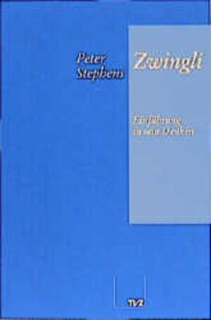 Dies ist gegenwärtig die einzige umfassende Einführung in Zwinglis Denken. Darin werden die Hauptprobleme der Zwingli-Forschung sowie die verschiedenen Interpretationen des Zürcher Reformators vorgeführt. Zu Beginn wird gezeigt, in welchem Umfeld (Schweiz, Zürich) Zwingli wirkte. Seine geistige Entwicklung und die dabei maßgebenden Einflüsse werden geschildert. Abgeschlossen wird dieser Teil durch eine Darstellung von Leben und Werk des Reformators. Die nächsten 10 Kapitel befassen sich mit den Hauptthemen seines Denkens und in ihrem Zusammenhang mit Leben und Werk Zwinglis wie auch anderer Reformatoren. Ein Schlusskapitel würdigt Zwingli als Theologen und Reformator. Hier zeigt sich die Aktualität seines Denkens ganz besonders.