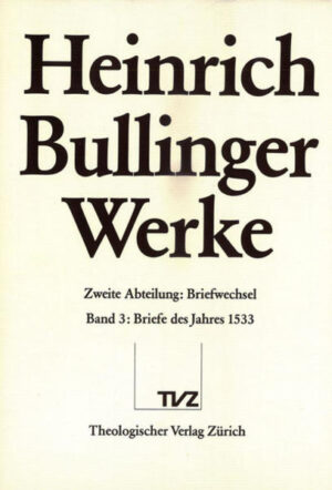 In den 145 Briefen dieses Jahres zeichnet sich eine beträchtliche Ausweitung des Korrespondentenkreises und der geographischen Ausdehnung des Briefwechsels ab. Thematische Schwerpunkte sind u.a. Zürichs Streit mit den katholischen Orten um das Messemandat von 1532, die Solothurner Reformationswirren, Klagen und Bitten vertriebener Pfarrer und theologische Fragen im Zusammenhang mit den Täufern.