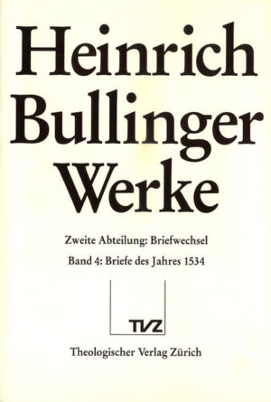 Die 198 ausführlich erläuterten Briefe des Jahres 1534 vermitteln ein lebendiges Bild von ganz unterschiedlichen Ereignissen wie der Eroberung Württembergs durch Herzog Ulrich, Bullingers Badekur, der 'Affaire des placards' in Paris, dem Treiben ungebärdiger Mönche in Rüti, dem Streit mit den Lutheranern, einem Bestechungsskandal im Berner Rat usw.