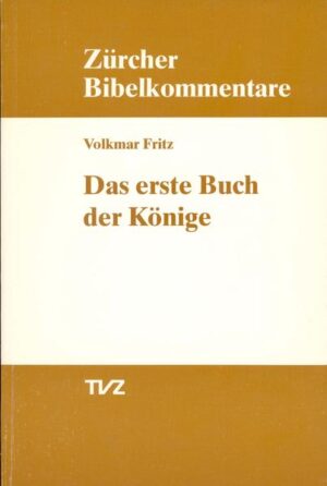 Die Königsbücher schildern die Epoche des Königtums von der Thronbesteigung Davids bis zum Ende des Königtums in Juda zur Zeit der Eroberung Jerusalems durch die Babylonier. Der namentlich nicht bekannte Verfasser, in der heutigen Forschung als deuteronomistischer Historiker bezeichnet, hat für diesen Teil der israelitischen Geschichte Quellen ausgewertet und Aufzeichnungen gemacht, die zahlreiche Einzelheiten der Königszeit dokumentieren. Hauptzweck dieser Geschichtsschreibung ist es aber, den Untergang des Königtums in Juda und Israel als Folge menschlichen Fehlverhaltens zu erklären. In diesem Sinn bietet der Kommentar nicht nur die nötige Klärung von Sachfragen, sondern zeigt die theologischen Bezüge des Geschichtswerks und die Absichten seines Verfassers. Dabei führt der Weg von der glanzvollen Zeit unter Salomo immer weiter ins Verderben bis zum Ende der staatlichen Selbständigkeit verbunden mit der Abschaffung des Königtums durch die Babylonier und Assyrer.