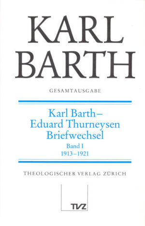 Die Anfänge von Barths Theologie sind im ständigen Austausch mit seinem Freund Eduard Thurneysen entstanden, mit dem er bis zum Tode in enger Verbindung blieb. Die gesamte Korrespondenz zwischen beiden umfaßt über 1000 Briefe und Postkarten. Als vor Jahren eine Auswahl aus dem ersten Jahrzehnt dieses Briefwechsels veröffentlicht wurde, erregte sie große Aufmerksamkeit. Jetzt erscheint die Korrespondenz in erheblich größerer Vollständigkeit, vorläufig bis zum Jahr 1930. Der vorliegende Band I betrifft die Jahre im Aargau, wo Barth und Thurneysen Landpfarrer waren, wo das Suchen nach rechter Verkündigung des Wortes Gottes zum Hauptthema wurde, wo neben den Zeitereignissen (Erster Weltkrieg) die Arbeiterfrage, der Sozialismus und der religiöse Sozialismus als bedrängende Probleme vor ihnen standen.