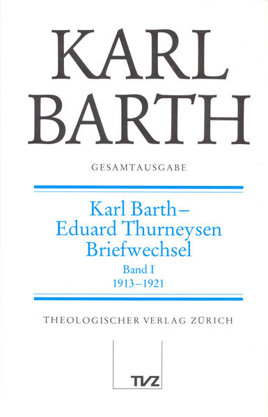 Die Anfänge von Barths Theologie sind im ständigen Austausch mit seinem Freund Eduard Thurneysen entstanden, mit dem er bis zum Tode in enger Verbindung blieb. Die gesamte Korrespondenz zwischen beiden umfaßt über 1000 Briefe und Postkarten. Als vor Jahren eine Auswahl aus dem ersten Jahrzehnt dieses Briefwechsels veröffentlicht wurde, erregte sie große Aufmerksamkeit. Jetzt erscheint die Korrespondenz in erheblich größerer Vollständigkeit, vorläufig bis zum Jahr 1930. Der vorliegende Band I betrifft die Jahre im Aargau, wo Barth und Thurneysen Landpfarrer waren, wo das Suchen nach rechter Verkündigung des Wortes Gottes zum Hauptthema wurde, wo neben den Zeitereignissen (Erster Weltkrieg) die Arbeiterfrage, der Sozialismus und der religiöse Sozialismus als bedrängende Probleme vor ihnen standen.