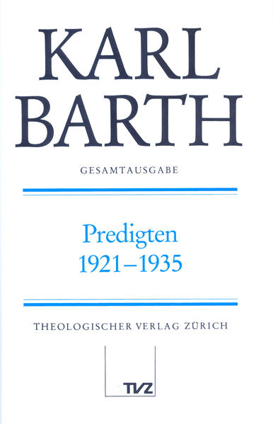 Die Jahre 1921-1935 sind die Zeit, in der Karl Barth an drei deutschen Universitäten-Göttingen (1921-1925), Münster (1925-1930) und Bonn (1930-1935)-lehrte, bis er im Sommer 1935 vom nationalsozialistischen Staat seines Amtes enthoben wurde. In allen drei Städten und zunehmend auch als Gastprediger an anderen Orten stand er neben seiner Lehr- und Vortragstätigkeit regelmässig auch auf einer Kanzel, die er ja erklärtermassen als den eigentlichen Bewährungsort der Theologie ansah. Die 14 Jahre in Deutschland sahen seine Entwicklung vom akademischen Anfänger auf der Suche nach Konsolidierung der Erkenntnisse, mit denen er sich aus dem einst von ihm selbst mit Überzeugung verfochtenen theologischen Liberalismus gelöst hatte, zum hochgeachteten Lehrer einer wachsenden studentischen Anhängerschaft und kirchlichen Öffentlichkeit und Verfasser der ersten Bände seiner Kirchlichen Dogmatik. Die Predigten spiegeln diese Entwicklung der Lehre bis zur Reife in der Unmittelbarkeit der gottesdienstlichen Anrede. Diejenigen der letzten beiden Jahre, nunmehr häufig auf auswärtigen Kanzeln und wiederholt bei besonderen Veranstaltungen der Bekennenden Kirche gehalten, sind bewegende Zeugnisse des beginnenden deutschen Kirchenkampfes aus dem Munde eines der tonangebenden Sprecher des Widerstandes gegen das Eindringen der staatlich verordneten Ideologie in die Kirche. Die Predigten der späteren Jahre fanden meist rasche Verbreitung durch den Druck, aus der Frühzeit finden sich in dem vorliegenden Band zahlreiche Erstveröffentlichungen. Den Predigten zur Seite gehen (wie in den früher erschienenen Gesamtausgabe-Bänden der Abteilung I aus den Jahren 1935-1952 bzw. 1954-1967) Artikel, die Barth vornehmlich zu kirchlichen Feiertagen in verschiedenen Zeitungen veröffentlicht hat und die zum Teil bis jetzt kaum mehr greifbar waren. Zwischen diese beiden Gattungen tritt, einmalig in diesem Band, eine weitere von besonderer Dichte und Leuchtkraft: Bibelstunden, die Barth in Münster 1926 als Gast der Christlichen Studenten-Vereinigung und dann in Bonn an vier Abenden im Dezember 1934, soeben von seiner Professur suspendiert, über das 1. Kapitel des Lukasevangeliums vor seinen Studenten hielt. In unverbrauchter Direktheit bringen alle diese Predigten, Bibelstunden und Artikel die biblischen Texte zum Sprechen und vermitteln auch Lesern, die schwerlich zu fachtheologischen Büchern greifen, die Botschaft, deren Erkenntnis das Lebenswerk dieses grossen Theologen diente.