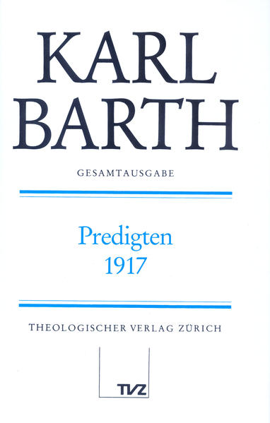 Im Jahr 1917 wachsen in der Schweiz die Spannungen: Ringsum tobt der 1. Weltkrieg. Armut bedrängt immer grössere Teile des Volkes. Die Lebensmittelpreise steigen. Unternehmer machen Riesengewinne beim Export in kriegführende Länder. Die Arbeiterschaft organisiert sich in Gewerkschaften. Gegen Jahresende erweckt die Revolution in Russland gebannte Aufmerksamkeit. Verträgt sich diese bis zum Zerreissen gespannte Situation mit dem Glauben an einen Gott der Liebe und Gerechtigkeit? 'Wer erwartet heute von der Kirche etwas Anderes als Unehrlichkeit?', fragt Karl Barth seine Safenwiler und mutet sich selbst und seiner Gemeinde ein Äusserstes an Ehrlichkeit zu. Dem Freund Eduard Thurneysen schreibt er von der 'apriorischen Unmöglichkeit unseres Predigens'. 'Das Predigen fällt mir all die Zeiten immer schwerer.' Während die Bemühungen, mit Hilfe des Römerbriefs eine 'ganz andere theologische Grundlegung' zu finden, nur schleppend vorwärtsgehen, bildet die Verpflichtung zur Verkündigung einen kräftigen Antrieb für die allwöchentliche Predigtarbeit und gibt den Predigten Ernst und Kraft. Doch der Marburger Lehrer und Freund Martin Rade beklagt das 'prophetische Selbstbewusstsein' der beiden. Was es damit tatsächlich auf sich hat, wird besonders deutlich an den sieben Predigten Barths über Jeremia 1. Motiv und Sinn seines Engagements für die Sozialdemokratie-er sieht sich mehrfach in örtliche Auseinandersetzungen hineingezogen-lässt sich authentisch an der Ansprache zur Beerdigung eines Safenwiler Gewerkschafters studieren. Sie ist den 49 Predigten des Jahrgangs 1917 beigegeben, von denen 43 hier erstmals veröffentlicht werden. Zeitgeschichtliche und literarische Anspielungen werden in den Anmerkungen erläutert.