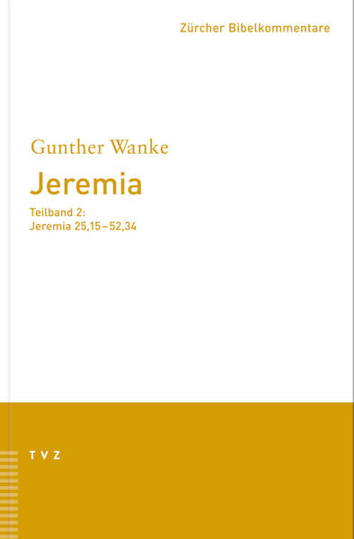 In Fortsetzung des Teilbandes 1 wird die Auslegung der zweiten Hälfte des Jeremiabuchs geboten. In ihr sind poetisch gestaltete Textkomplexe (das sog. 'Trostbüchlein' Kap. 30-31 und die Völkersprüche Kap. 46- 51) und Erzählungen (Kap. 26-29, 32-36, 37-44 und 52) zusammengestellt. In beiden Textformen schlägt sich vor allem die Nachwirkung der Botschaft Jeremias in exilischer und nachexilischer Zeit nieder. An den einzelnen Texten bzw. Textkomplexen werden die Vielgestaltigkeit der Bemühungen um die Bewältigung der Glaubenskrise in exilischer Zeit ebenso deutlich wie die theologischen Auseinandersetzungen in Juda und Jerusalem in nachexilischer Zeit. Die daraus resultierende verwickelte Textentstehung wird in den Einleitungen zu den einzelnen Textkomplexen auf dem Hintergrund der neueren Forschung zum Jeremiabuch nachgezeichnet. Zur Weiterarbeit ist den beiden Teilbänden eine Zusammenstellung wichtiger neuerer Forschungsliteratur beigegeben.