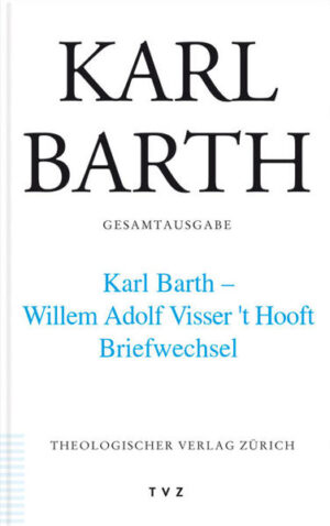 'Friend, teacher and critic': So charakterisierte Visser ’t Hooft, erster Generalsekretär des ÖRK, sein Verhältnis zu Barth. Die vorliegende Korrespondenz dokumentiert beider Bemühen um eine verantwortliche Stellungnahme zu den Forderungen der Zeit: Theologie und kirchliche Praxis, Kirchenkampf und Ökumene, Friedens- oder Widerstandspflicht sind die Themen bis Kriegsende, die Einheit der Kirche im kalten Krieg und die ökumenische Bedeutung des Verhältnisses der Kirche zu Israel danach. Anlässlich des II. Vatikanischen Konzils kam es schliesslich zur Kontroverse um die Führungsrolle im Einigungsprozess zwischen Rom und Genf. Dieser Band erhält zusätzlichen Reiz durch den Schriftwechsel zwischen Henriette Visser ’t Hooft und Barth über feministisch-theologische Fragen, in den auch Charlotte von Kirschbaum eintrat. Deren Briefe lassen interessante Rückschlüsse auf ihren Beitrag bei der Entstehung der Schöpfungslehre der Kirchlichen Dogmatik zu.