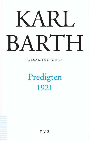 Die 31 Predigten des Jahres 1921-die letzten aus Safenwil-begleiteten Karl Barths Arbeit an der zweiten Ausgabe seiner Römerbrief-Auslegung, die bis heute als Epochenwende in Theologie und Kirche wahrgenommen wird. So zeigen die Predigten, mit denen die Reihe von 1913 bis 1967 vervollständigt wird, die Wurzeln der Hermeneutik des «Römerbriefs». Sie entstand aus der Situation des Predigers auf der Kanzel-«vor sich die geheimnisvolle Bibel und die geheimnisvollen Köpfe seiner mehr oder weniger zahlreichen Zuhörer» -, die als «Erläuterung des Wesens aller Theologie» zu einem völlig neuen hermeneutischen Ansatz nötigte.