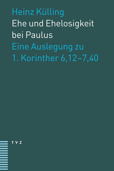 Die vorliegende Erklärung zu 1. Korinther 7,1-40 wendet sich einem Abschnitt des Neuen Testaments zu, dessen Auswirkungen im Lauf der Kirchengeschichte bis in unsere Tage von großer Tragweite sind. Und mit seinen Ausführungen zur Ehe und Ehelosigkeit ist dieser Abschnitt wieder ein Brennpunkt von allgemeinem Interesse geworden. Denn die Frage, wie es um die gegenseitige Beziehung von Mann und Frau stehe, ist heute drängender denn je, und eindeutige Lösungen liegen nicht auf dem Tisch. Es ist das Ziel dieser Untersuchung, möglichst unvoreingenommen nach der Bedeutung der Aussagen des Paulus zu fragen, um zu erfahren, was den Leserinnen und Lesern entgegentritt. Die Untersuchung folgt hierin der reformierten Auslegungstradition, die bei jedem Thema die Stimme der Bibel zu vernehmen sucht.