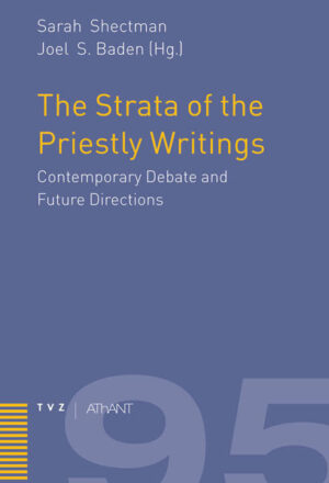 The papers in this volume are the fruits of a conference on the priestly strata of the Pentateuch that took place in Vienna in the summer of 2007. The conference brought together scholars from Europe, North America, and Israel, and revealed the diversity of contemporary views on the nature of the priestly material. The essays in this volume cover a wide range of critical issues, including the question of the extent to which a view of P as a consistent and unified whole can still be defended, criteria for determining literary strata within the priestly material, evaluation of models for understanding these strata, and a discussion about the existence of the Holiness Code and its relationship to P. Contributors include Joel Baden, David Bernat, Erhard Blum, Simeon Chavel, William Gilders, Tamar Kamionkowski, Christophe Nihan, Eckart Otto, Thomas Römer, Baruch Schwartz, Sarah Shectman, and Jeffrey Stackert.