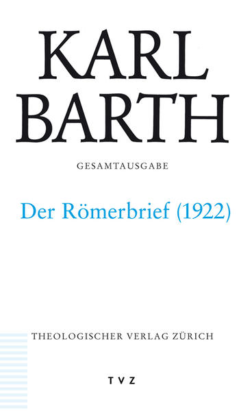 Karl Barths zweite, völlig neu geschriebene Fassung der Auslegung des Römerbriefs ist das Gründungsdokument der Dialektischen Theologie. Sie hat eine neue Epoche eingeleitet: eine Theologie in der Moderne. Hatte die erste Fassung von 1919 noch 'durch das Historische hindurchsehen wollen in den Geist der Bibel', so will die 1922 geschriebene zweite Fassung konsequent 'bis zu dem Punkt vorstossen, wo ich nahezu nur noch vor dem Rätsel der Sache, nahezu nicht mehr vor dem Rätsel der historischen Urkunde als solcher stehe'. Die Edition dieses klassischen Werks in der Karl Barth-Gesamtausgabe bietet neben einem textkritischen Vergleich der Auflagen von 1922 und 1923 Erläuterungen zu den theologiegeschichtlichen, literarischen, historischen und zeitgeschichtlichen Anspielungen.