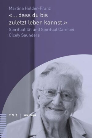 Die Frage nach dem Leben schliesst die Frage nach Sterben und Tod mit ein. In der von Cicely Saunders mitbegründeten internationalen Palliativbewegung ist davon immer wieder die Rede. In den fünf Jahrzehnten, in denen Saunders schwer kranke und sterbende Menschen begleitete, erkannte sie, dass Leiden und Schmerzen eines Menschen erst richtig wahrgenommen werden, wenn nicht nur medizinische, sondern auch soziale, emotionale, psychologische und spirituelle Faktoren berücksichtigt werden. Unter Total Pain ist diese interdisziplinäre Sicht von Leiden und Schmerz bekannt geworden. Martina Holder-Franz zeigt in ihrem Buch, wie Saunders ihr Engagement im christlichen Glauben festmacht, wie sich ihr Verständnis von Spiritualität im Laufe ihres Lebens entwickelte und welche Menschen oder Erlebnisse sie dabei nachhaltig beeinflussten. Zugleich verknüpft sie Saunders’ Spiritual-Care-Vorstellung mit aktuellen Diskussionen in Seelsorge und Ethik und gibt Impulse, wie die Kirchen seelsorgerliche Kirchen bleiben-oder werden-können.