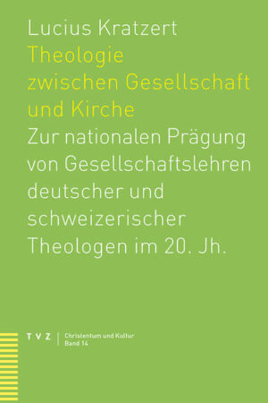 Was prägt theologisches Denken? Welche Einflüsse bestimmen theologische Lehrbildung? Wie sehr sind Theologen als Kinder ihrer Zeit auch Kinder ihres nationalen und sozialen Umfelds? Diesen Fragen widmet sich Lucius Kratzert in einer neuen Zugangsweise. Anhand der theologisch begründeten Gesellschaftslehren von Karl Barth, Friedrich Gogarten und Martin Werner-exponierter Vertreter protestantischer Theologie aus Deutschland und der Schweiz-untersucht er, wie die jeweilige gesellschaftliche Herkunft in der Lehrbildung abzulesen ist und diese präfiguriert. Dabei zeigt sich, dass weniger die theologische Schule als vielmehr die gesellschaftspolitische Einstellung den Inhalt der Glaubenssätze vorgibt.