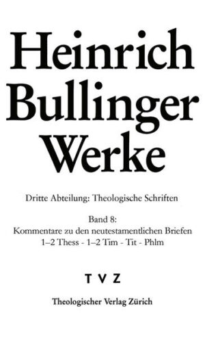 Bullinger Heinrich, Werke | Bundesamt für magische Wesen
