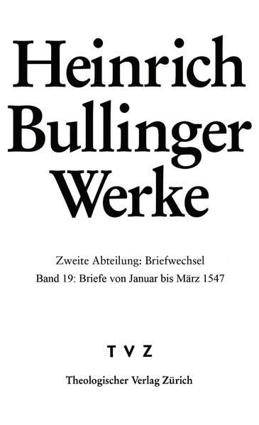 Die 137 in diesem Band veröffentlichten Briefe von Januar bis März 1547 zeigen anschaulich, wie sich die protestantischen Reichsstädte des süddeutschen Raums, darunter Augsburg, Strassburg und Ulm, dem katholischen Kaiser Karl V. unterwarfen, wieso Konstanz dies aber nicht tat-und wie die vier protestantischen Städte und deren neun katholisch gebliebene Verbündete miteinander auskamen. Die Briefe dokumentieren auch, wie bikonfessionelle Gebiete wie etwa der Thurgau oder das Bündnerland Pfarrern in Schwierigkeiten einen idealen Unterschlupf boten. So erfährt man im Briefwechsel nicht nur vieles über den damals 42-jährigen Bullinger, sondern auch über das Umfeld der 52 Personen und Institutionen aus insgesamt 18 verschiedenen Ortschaften, mit denen er während dieser ersten drei Monate des Jahres 1547 korrespondierte.