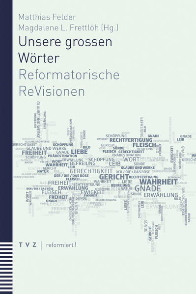 Jede Generation steht vor der Aufgabe, die grossen Wörter ihrer Tradition in die eigene Zeit zu übersetzen und in ihrer Orientierungskraft neu zu würdigen. Die Theologen der Reformationszeit wollten im Rückgriff auf die Bibel Fehlentwicklungen in Verkündigung und Lehre der Alten Kirche und des Mittelalters entgegenwirken. Dabei unterzogen sie zentrale Begriffe, wie etwa Gerechtigkeit, Gnade, Freiheit, Glaube und Werke, Wort und Bild, einer gründlichen ReVision. Die Berner Ringvorlesung aus dem Reformationsjubiläumsjahr 2017 widmet sich in Rede und Widerrede einigen grossen Wörtern der christlichen Tradition. Entstanden ist ein «Wörterbuch», das den unerschöpflichen Reichtum des reformatorischen Erbes und seiner Deutungsvielfalt freilegt. Die Beiträge erschliessen die Relevanz dieser Wörter für gegenwärtige Lebenswelten und laden dazu ein, sich diese neu anzueignen.