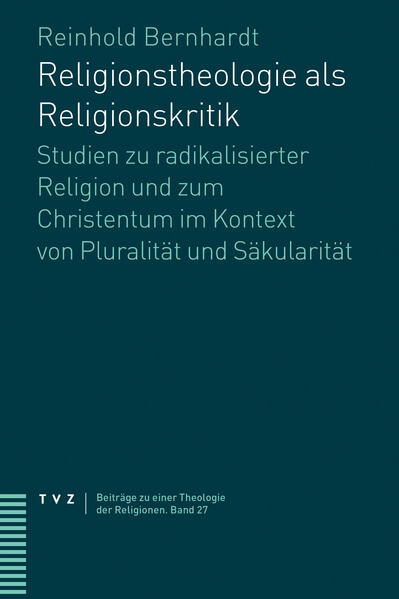 Fundamentalistisch, fanatisch, intolerant, dogma­tistisch-so werden «radikalisierte» Ausprägungen von Religion bezeichnet. Sie sind oft eine Reaktion auf gesellschaftliche Säkularität und Liberalität. Reinhold Bernhardt fragt nach solchen Erscheinungsformen und ihren Gehalten-ausserhalb wie innerhalb des Christentums-und unterzieht sie einer theologischen Kritik. So wird Religionstheologie zur Religionskritik. Eng damit zusammen hängt auch die Frage nach dem Spannungsfeld von religiöser Pluralität und Säkulari­tät. Wie lassen sich Menschen, die sich nicht zum christlichen Glauben bekennen, in eine Beziehung zu Gott und Jesus Christus setzen? Wie deutet man das Christentum im Kontext einer religiös vielfäl­tigen und zugleich zu weiten Teilen nichtreligiösen Gesellschaft? Wie positionieren sich die Kirchen? Und wie kann eine Religion, die sich auf ihre multi­religiöse und säkulare soziokulturelle Umgebung einlässt, theologisch und praktisch mit radikali­sierten Ausprägungen umgehen?