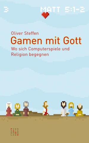 Computerspiele gehören heute zum Alltag vieler Kinder, Jugendlicher und Erwachsener. Während die Gefahren wie Gewalt in Games und Suchterscheinungen intensiv debattiert werden, gerät ein anderer Aspekt aus dem Blick: die Religion. Und das, obwohl Computerspiele ein Medium sind, durch das Religionen und religiöse Ansichten ausgedrückt, verhandelt und beworben werden. Gibt es religiöse Spiele? Wie werden religiöse Themen in Spielen dargestellt? Ist das Gamen von religiösen Spielen eine religiöse Handlung? Diese Fragen erforscht Oliver Steffen seit Jahren. Sein leicht lesbares Buch gibt einen guten Überblick über Games und Gamer und zeigt Computerspielkultur als einen gesellschaftlichen Bereich, wo sich Glaube und Religion auf wenig sichtbare Weise und ausserhalb der Kirchen konkretisieren.