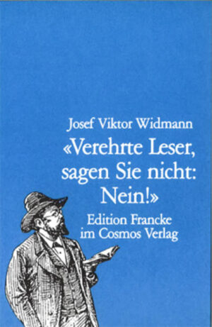 "Nie habe ich einen Menschen gekannt, der so wie er gleich bei seinem Erscheinen rundumher Freude weckte und den Lebensmut erfrischte." Carl Spitteler über Josef Viktor Widmann Dieses Buch enthält Texte von Josef Viktor Widmann, ausgesucht und zusammengestellt von Elisabeth Müller und Roland Schärer.