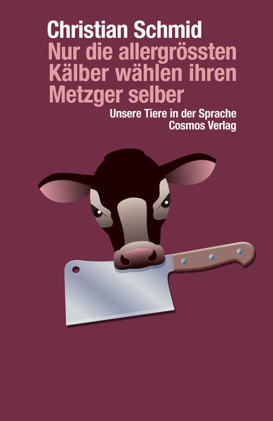 Seine beiden Bestseller «Blas mer i d Schue» und «Mir stinkts» sind längst zu Longsellern geworden. Jetzt taucht Christian Schmid erneut tief in den Wörtersee. Um unsere Tiere in der Sprache geht es dieses Mal. Bunter Hund. Hornochs. Alpenkalb. Ich glaub, mich tritt ein Pferd. Da mues ja nes Ross lache. Ist die Katze aus dem Haus, tanzen die Mäuse auf dem Tisch. Es Gsicht mache wi ne Chatz, wes donneret. Christian Schmid beschäftigt sich in diesem Buch mit Wörtern und Redensarten, erzählt, wie und seit wann man sie in übertragener Bedeutung braucht und woher sie kommen. Zum Beispiel die Redensart «Nur die allergrössten Kälber wählen ihren Metzger selber». Die stammt, wie Christian Schmid belegt, ursprünglich nicht von Bertolt Brecht (wie oft behauptet wird), sondern von Christian Wiedmer, im Jahr 1850 Redaktor des «Emmenthaler Wochenblatts». Weshalb der Mann für diesen Satz vier Tage ins Gefängnis musste, steht auch in diesem Buch.