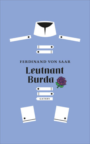 Burda, ein schmucker Leutnant der k.-u.-k. Armee, tadellos in seinen Manieren, ehrenhaft in seinem Charakter, hat nur eine Schwäche: Er ist eitel und himmelt Frauen an, die unerreichbar für ihn sind. Als er der blutjungen Prinzessin Fanny verfällt, findet er immer wieder neue Indizien dafür, dass die Prinzessin seine Gefühle erwidert. Ein Wahn, der sein Ansehen, seine Karriere, schließlich sein Leben selbst gefährdet. Am Ende bleibt nur ein vertrockneter Veilchenstrauß im Kehricht. Mit Leutnant Burda ist eine der ergreifendsten Novellen der österreichischen Literatur des ausgehenden 19. Jahrhunderts neu zu entdecken. Schon zeigen sich Risse im Gefüge des Habsburger Reichs, das in einem letzten halb verzweifelten, halb lächerlichen Aufbäumen von seinem Untergang kündet, dem sich wenig später auch Autoren wie Arthur Schnitzler und Joseph Roth widmen sollten.