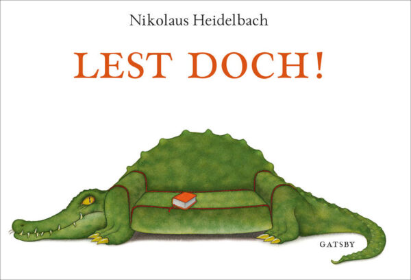 Das Buch ist tot! - Es lebe das Buch! Alle reden darüber, dass es immer weniger Leser und Leserinnen und Leser von den Büchern verabschiedet haben. Was tun? Darüber sinniert die ganze Branche.Nikolaus Heidelbach hat eine Lösung gefunden: Er lässt Tiere lesen - und sogar Sofas.